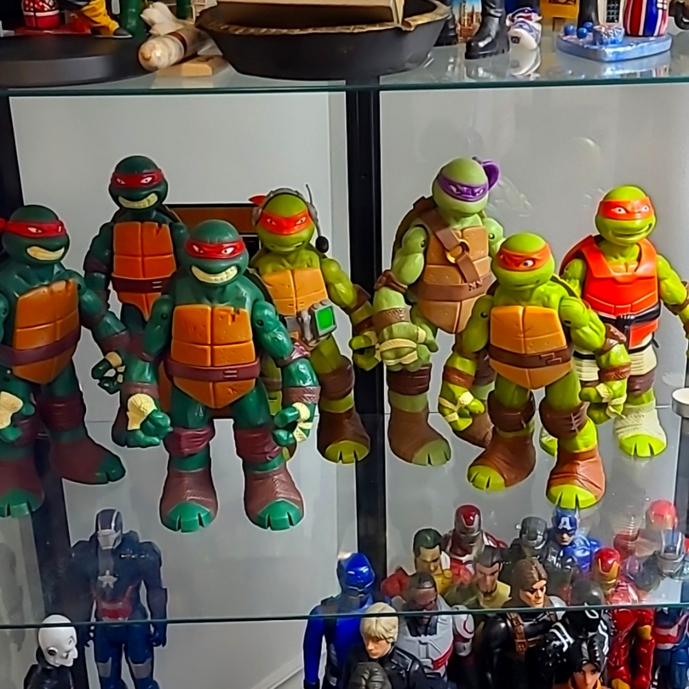 7 Ninja Turtles Action Figures